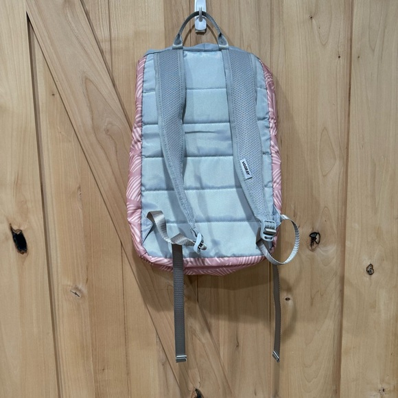 VOORAY Stride Cinch Backpack Pink Gray Lightweight Backpack Bag - Picture 8 of 15